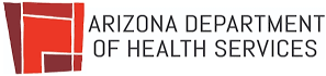 Arizona Department of Health Services logo.